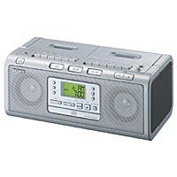 【中古】CDラジオカセットコーダー CFD-W77 S