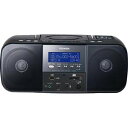 【中古】TOSHIBA CUTEBEAT SD/USB/CDラジオ(リモコン付) ブラック TY-SDK70(K)