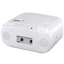 【中古】TOSHIBA(東芝) TY-CDM2(W) CDラジオカセットレコーダー