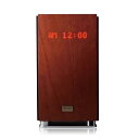 【中古】太知ホールディングス CDクロックラジオシステム AA-001 ブラウン、茶色 (約)幅19.5×奥行18.3×高さ35.6cm(突起含まず)