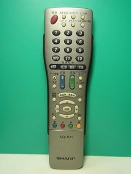 【中古】シャープ テレビリモコン GA514WJSA