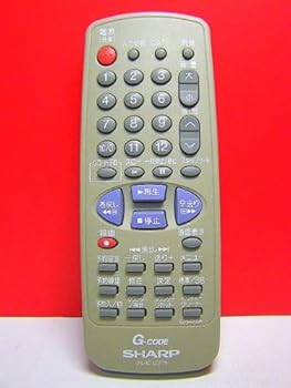 【中古】シャープ テレビ・ビデオリモコン G1548SA