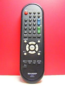 【中古】シャープ テレビリモコン GA619WJSA