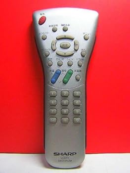 【中古】シャープ LCDTVリモコン GA073WJSA