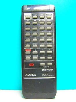 【中古】ビクター オーディオリモコン RM-RP75