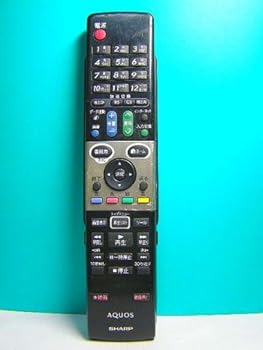 【中古】シャープ テレビリモコン GA807WJSA