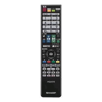 【中古】シャープ 液晶テレビ用リモコン RRMCGB026WJSA(0106380386)