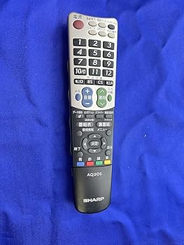 【中古】シャープ テレビリモコン GA801WJSA
