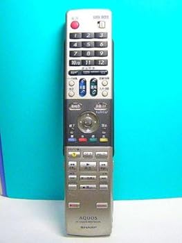 【中古】シャープ DVD用純正リモコン　0046380191 GA616PA