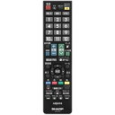 【中古】シャープ SHARP テレビリモコン 0106380471(2)