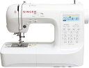 【中古】SINGER(シンガー) コンピュータミシン SP-07N ワイドテーブル、フットコントローラー、ハードケース付き 模様数207種類 ひらがなの文字模様...