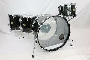 【中古】CANOPUS 玉田豊夢氏使用 特注アクリルドラムセット 24x16BD,13x9TT,16x14,18x16FT 本人サイン入り!