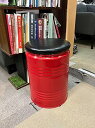 【中古】ドラム缶椅子 赤