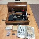 【中古】レトロ アンティーク 稀少 ALL LEAD 手回し ミシン