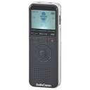 【中古】オーム電機AudioComm デジタルICレコーダー ボイスレコーダー 8GB MP3録音 WAV録音 MP3再生 WAV再生 会話録音 自動開始 ノイズ軽減 ブラック ICR(2)