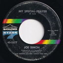 【中古】Joe Simon My Special Prayer/Travelin' Man' Sound Stage 7 US 45-2577 203239 SOUL ソウル レコード 7インチ 45