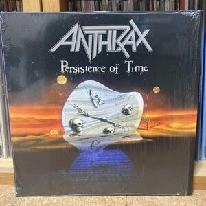 【中古】ANTHRAX Persistence of Time 4枚組LP レコード US盤 2020年 Black&Orange swirl シュリンク付 ほぼ ゆうパックみ 【中古】ANTHRAX Persistence of Time 4枚組LP レコード US盤 2020年 Black&Orange swirl シュリンク付 ほぼ ゆうパックみ