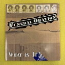 【中古】・ワケFUNERAL ORATIONWhat Is It?7インチ epシングル レコード 45回転HopelessRecordsPunkHardcoreパンクハードコア