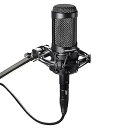 【中古】オーディオテクニカ AT2035 コンデンサーマイク 単一指向/ローカットスイッチ/パッドスイッチ/専用ショックマウント付属/レコーディング/宅録/動