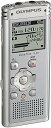 【中古】OLYMPUS ICレコーダー 2GB Voice-Trek MP3/WMA SLV ライトシルバー V-65