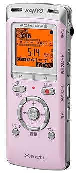 【中古】SANYO ICレコーダーICR-PS401RM(P)