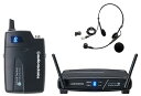 【中古】オーディオテクニカ 2.4GHz帯デジタルワイヤレスシステム ヘッドウォーンマイクロホン ATW-1101/H ヘッドセットマイク付属 SYSTEM10...