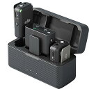 【中古】DJI Mic(トランスミッター×2 + レシーバー×1 + 充電ケース) ワイヤレス ラベリアマイク 伝送距離250m 15時間バッテリー駆動 ノイズ...