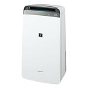 【中古】シャープ 衣類乾燥 除湿機 CV-P180-W プラズマクラスター 7000 18L/日 ハイパワー 20畳 リビング 上下左右スイング コンプレッサー...