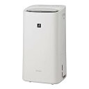 【中古】シャープ 除湿機 兼 加湿 空気清浄機 KI-RD50-W ホワイト プラズマクラスター25000 空気清浄 21畳 加湿量 約400ml/h 除湿 5...