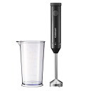 【中古】Cuisinart (クイジナート) スリム&ライト ハンド ブレンダー 1台2役 (つぶす/混ぜる) 軽量 スリム 時短調理 ブラック HB-202B...