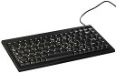 【中古】Solidyear ミニキーボード ACK-595U-B 英語(黒)USB