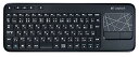 【中古】Logicool ロジクール ワイヤレス タッチキーボード K400r ブラック