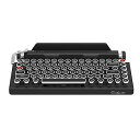 【中古】Qwerkywriter レトロタイプライター Bluetoothキーボード US配列 Qwerkywriter S