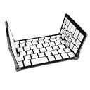 【中古】MOBO 折りたたみ型 Bluetooth 日本語配列 キーボード【 ブラック 】専用ケース兼スタンド付き 「 MOBO Keyboard 」 AM-K...