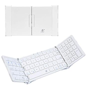 【中古】浅沼商会 3E-BKY7-WH 3E Bluetooth Keyboard 【TENPLUS】 3つ折りタイプ ホワイト×パールホワイト ケース付属 【中古】浅沼商会 3E-BKY7-WH 3E Bluetooth Keyboard 【TENPLUS】 3つ折りタイプ ホワイト×パールホワイト ケース付属