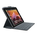 【中古】ロジクール iPad用 キーボード iK1053BK ブラック Bluetooth キーボード一体型ケース iPad 第5世代及び第6世代対応 電池寿命...
