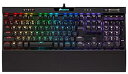 【中古】Corsair K70 RGB MK.2 LOW PROFILE RAPIDFIRE MX SpeedKeyboard 日本語キーボード ゲーミングキー...