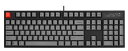 【中古】AS-KBM04/LRGB 赤軸 ARCHISS MaestroFL メカニカル フルキーボード 英