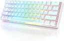 【中古】HK GAMING GK61 メカニカルゲーミングキーボード - 61キー マルチカラー RGB イルミネーション LED バックライト 有線 プログラ...