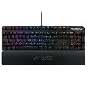 【中古】ASUS RGB メカニカル キーボード RA05 TUF GAMING K3 D/RD/JP RGB照明 リストレスト