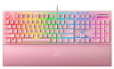 【中古】Razer Blackwidow V3 Quartz Pink Green Switch ゲーミングキーボード メカニカル グリーン軸 Chroma R...