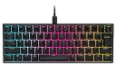 【中古】CORSAIR USB-A K65 RGB MINI CherryMX SPEED 日本レイアウト ゲーミングキーボード CH-9194014-JP