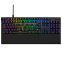 【中古】NZXT FUNCTION ゲーミングキーボード ブラック KB-1FSUS-BR KB589