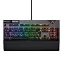 【中古】ASUS ゲーミングキーボード ROG Strix Flare II メカニカル 日本語配列 ROG NXメカニカルスイッチ(茶軸) 8000Hzポーリ...