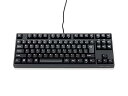 【中古】FILCO Majestouch 3 青軸 テンキーレスキーボード 91キー 日本語かななし メディア機能 PBT2色成形キーキャップ搭載 マットブラッ...