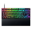 【中古】ラピッドトリガー 搭載 Razer レイザー Huntsman V3 Pro Tenkeyless JP 調整可能なアクチュエーション搭載のアナログ ゲ...
