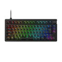 【中古】HyperX Alloy Rise 75 ゲーミングキーボード 日本語配列 メカニカル 75% リニアスイッチ メディアコントローラー ガスケットマウン...