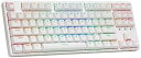 【中古】IROK FE87 ゲーミングキーボード 赤軸 RGB 静音 87キー テンキーレス 英語配列 有線 USB Type-A Type-C メカニカルキー...
