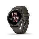 【中古】GARMIN(ガーミン) スマートウォッチ GPS Venu 2S Graphite/Slate 【日本正規品】 010-02429-60 小 ブラック(2)