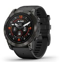 【中古】ガーミン(GARMIN) epix Pro 51mm Sapphire Ti Carbon Gray DLC/Black AMOLEDディスプレイ搭載 ...